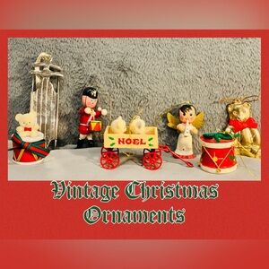 Vintage Christmas Tree Ornaments Bundle/Lot